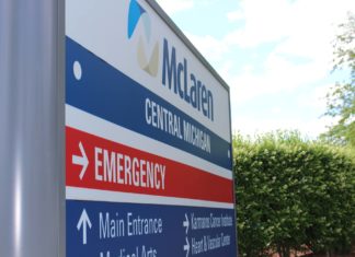 Silas Alan Couling is first baby born in 2018 at Mt Pleasant hospital